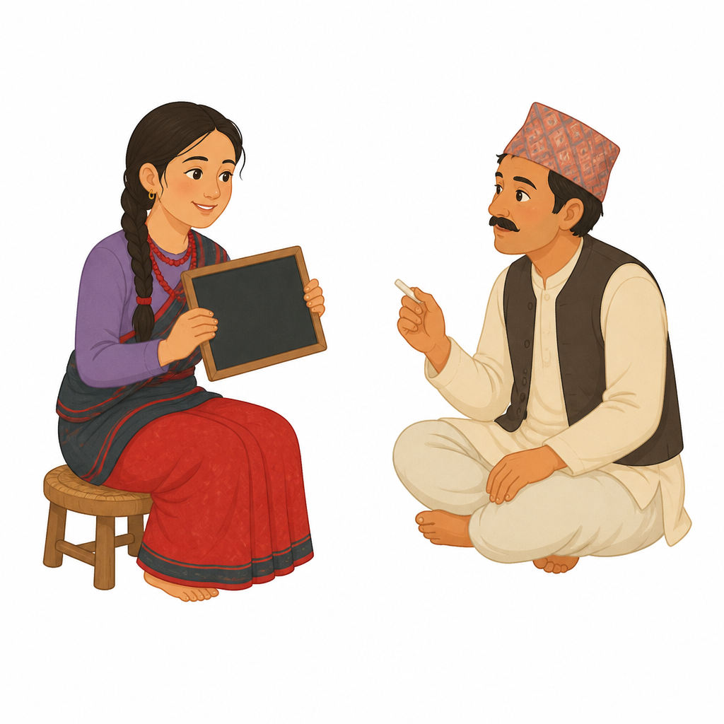 तीस वर्षको उमेरमा कखरा सिक्न बस्नु नै प्रपन्नाचार्यको जीवनको ठुलो मोड हो ।
