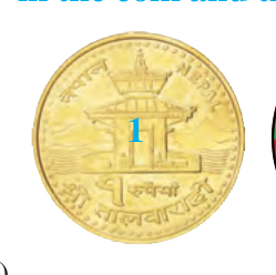 The coin: a tail (T) is one of its two equally likely results.