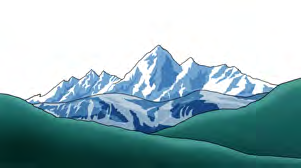 Mt. Everest is the tallest mountain in the world.