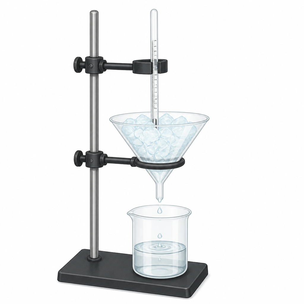 Finding the lower fixed point: the bulb buried in melting ice