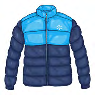 The jacket with a marked price of Rs.2200, sold with a discount of 10%.