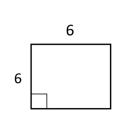 A square of side 6 covers the same 36 square units, so 6 is the geometric mean of 2 and 18.