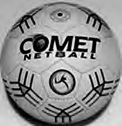 A netball. Every pass, shot and pivot in this topic is made with this ball.