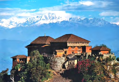 डाँडाको टुप्पोमा रहेको गोरखा दरबार, जहाँबाट नेपाल एकीकरणको अभियान सुरु भएको थियो।