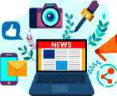 Many kinds of digital media meet on one device: news, photos, video, music, messages and games.