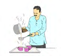 Making tea