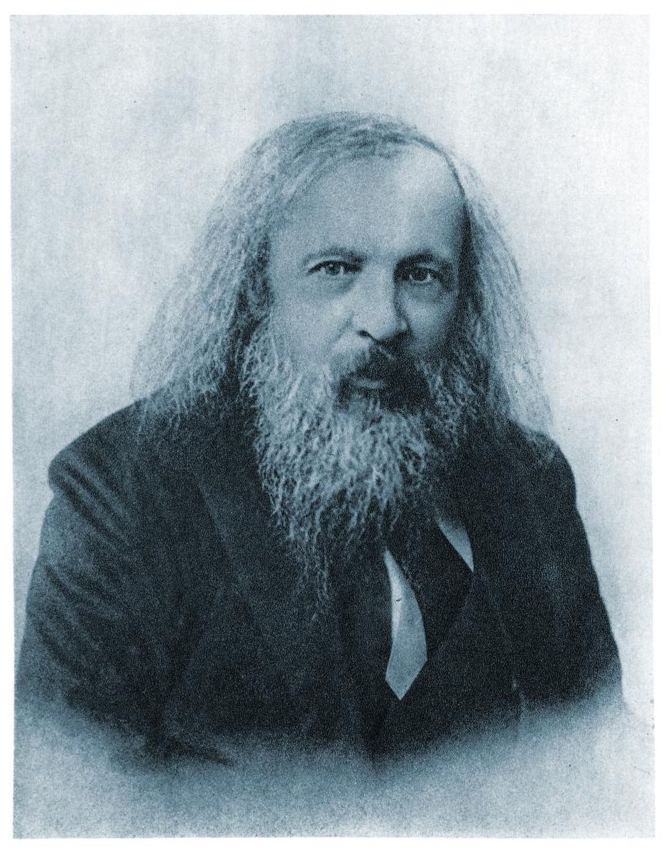 Dmitri Mendeleev, the chemist who classified the elements on the basis of their atomic weights