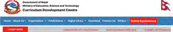 The top strip of a website carries the name of the organisation and the menu of links that lead into its other pages.
