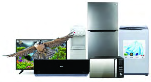 Common household appliances that run on electric current