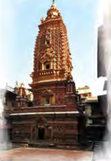 Mahabouddha, the temple of a thousand Buddhas in Patan