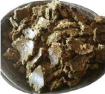 Peena: the crumbly cake left behind after oil is pressed out of mustard seeds.