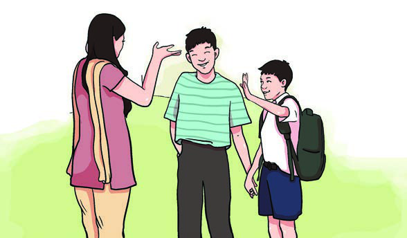 Three friends discussing a trip: each one is more or less certain that the plan will happen, and their English shows it.