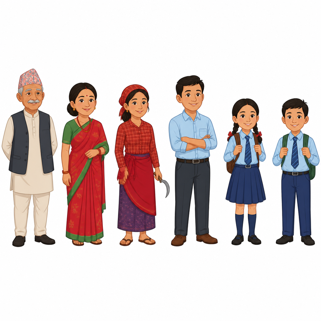 एउटै राज्यभित्र बसोबास गर्ने, अधिकार पाएका र कर्तव्य बोकेका व्यक्तिहरू नै त्यो देशका नागरिक हुन्।