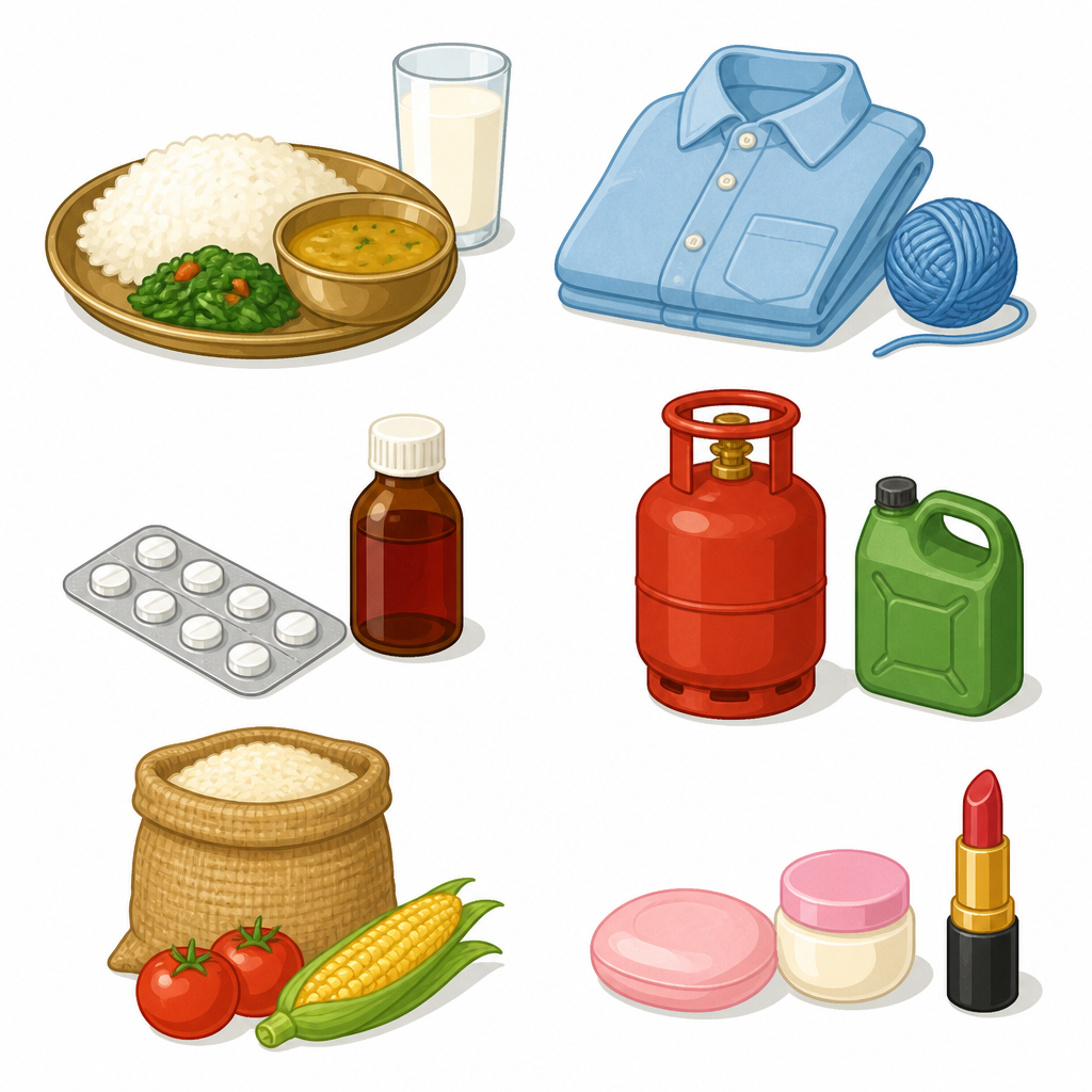 Food, clothing, medicine, fuel, farm produce and cosmetics: everyday things from all six of these groups are made of organic compounds.