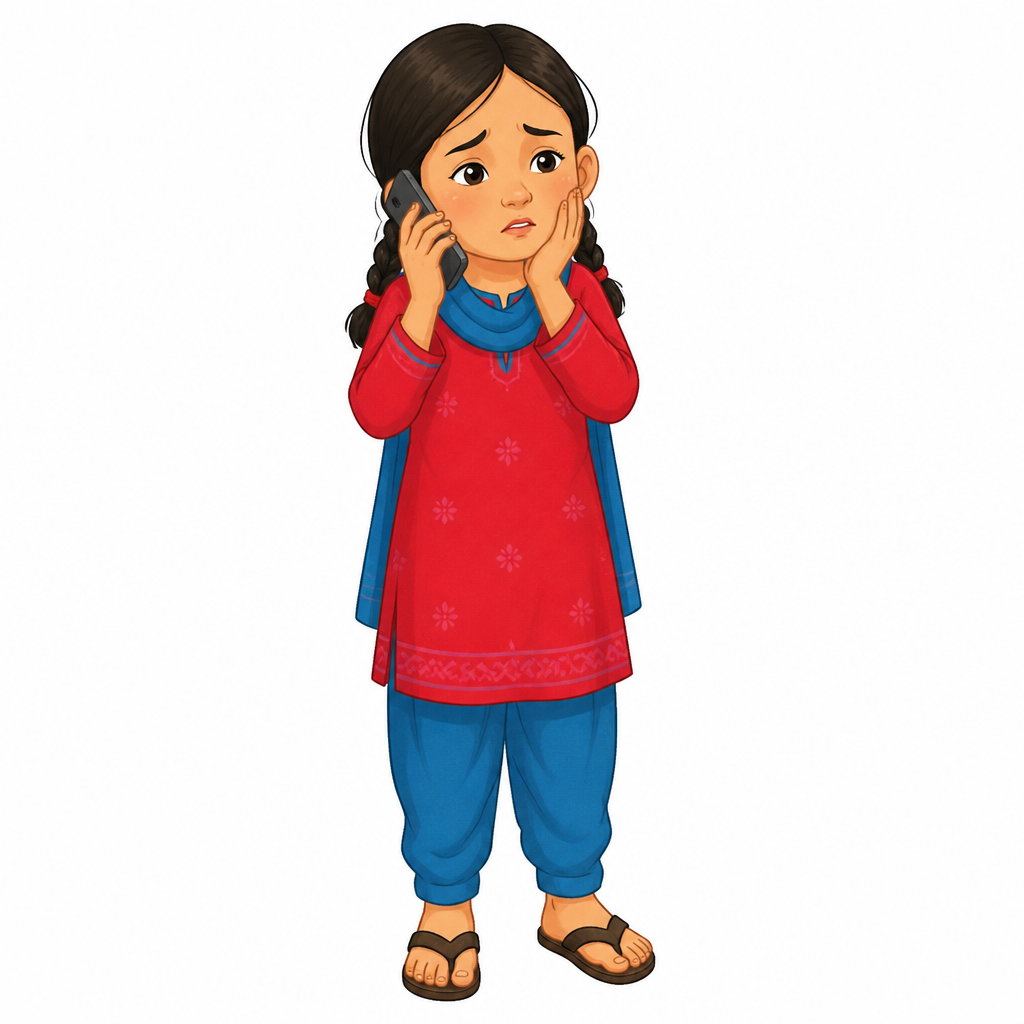 A telephone call is a dialogue too: the caller greets, states the problem, and fixes a time.