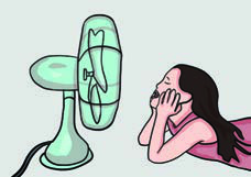 Can I turn on the fan, please?