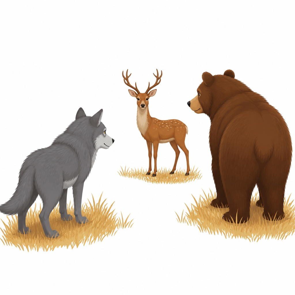 Two animals have their eyes on the same prey. When the resource is one and the claimants are two, both must struggle, and that struggle is competition.
