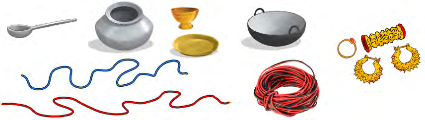 Recognising the everyday things made of metal is the first step to understanding what makes a metal a metal.