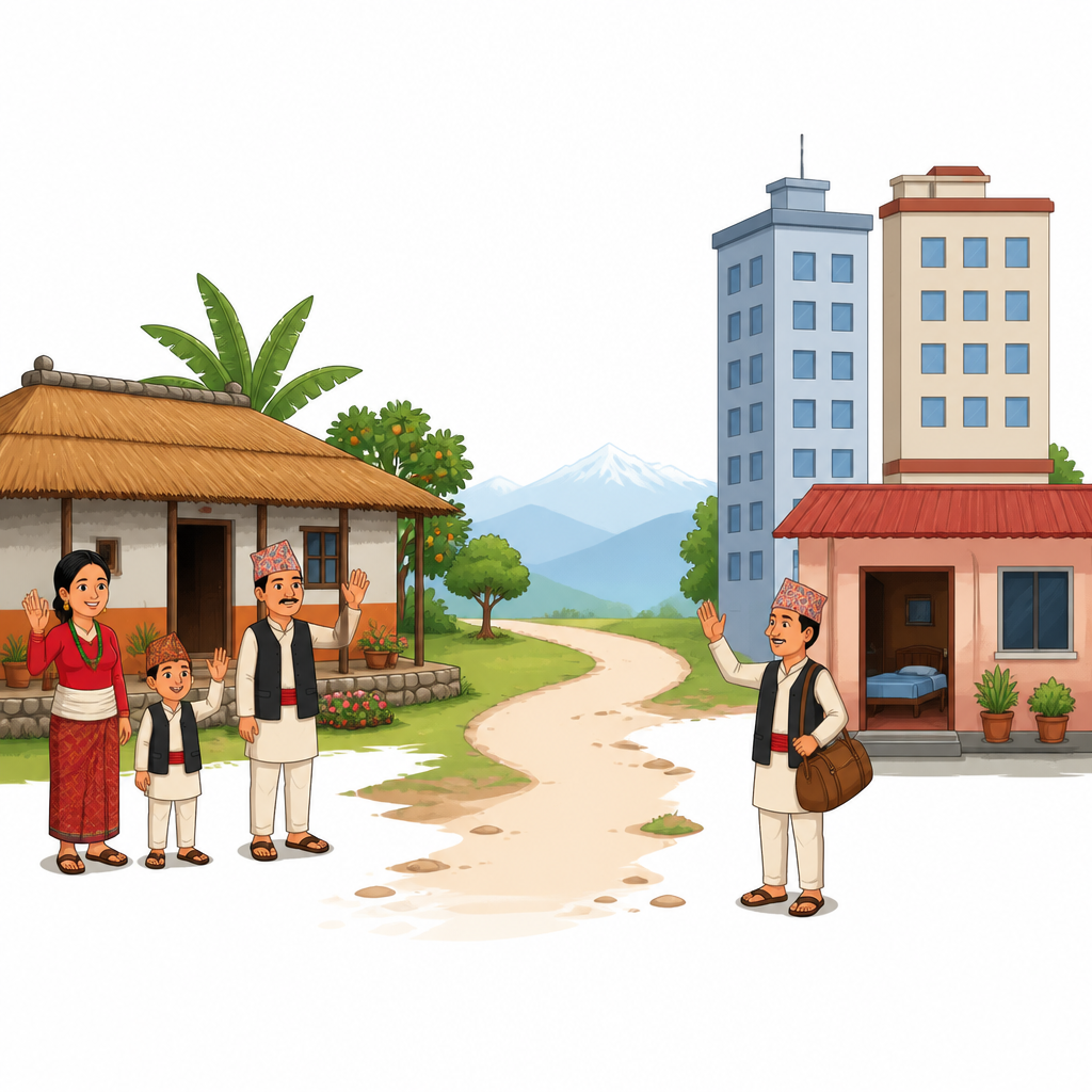 एउटै व्यक्ति गणनाको दिन जहाँ छ त्यहाँबाट गनिन्छ कि जहाँ बस्छ त्यहाँबाट गनिन्छ, यही छनोटले विधि छुट्याउँछ ।