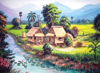 The holy man lived far away in the countryside, and the long walk to reach him was the real medicine.