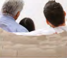 A family watching together: entertainment is very often something people share.