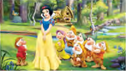 Snow White and the Seven Dwarfs, the full-length animated film Disney made after recovering from a nervous breakdown. It became a box office hit in 1937.