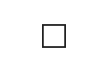 Rectangle ABCD with both diagonals drawn and their crossing point O labelled, showing the triangles formed inside.