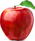 Fruit carries acid naturally, which is why an apple tastes faintly sour.