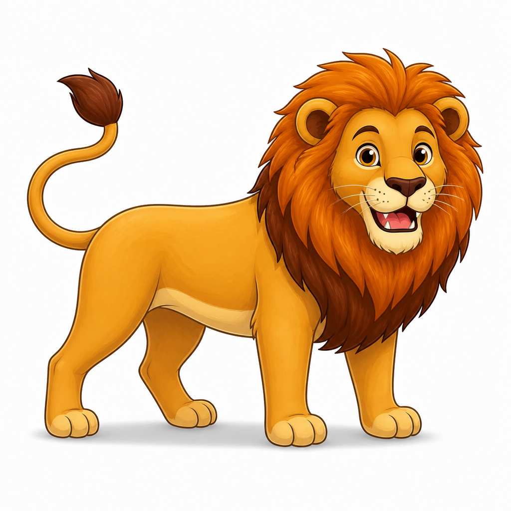 The lion is also a member of set A, because it too is an animal.