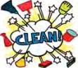 Cleaning up and washing your hands is the last step of the experiment itself, not a separate chore.