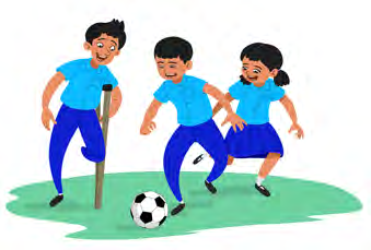 They can play football.