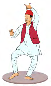 He can dance.