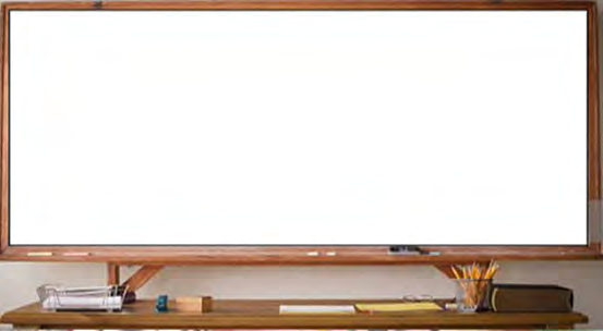 A classroom board, the place where teachers write class rules, and class rules are imperative sentences.