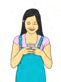 This girl says, "I have a mobile phone." She means one phone, any phone, not one particular phone.