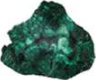 Malachite, a carbonate ore of copper, is about 57.3% copper.