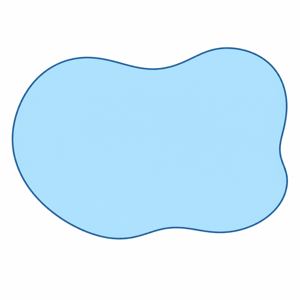 An irregular shaped vacuole held inside a single layered tonoplast, with cell sap filling it.