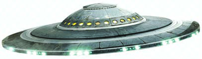The saucer shaped spaceship that landed on the river bank about 50 meters from Suren. He had once seen a film about a spaceship, and this looked exactly like one.