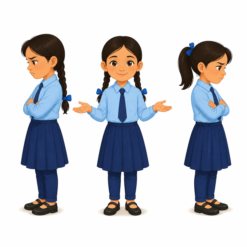 रिसाएर एकअर्कातिर फर्किन छाडेका दुई साथीका बिचमा तेस्रो साथी उभिएपछि मात्र कुरा फेरि सुरु हुन्छ।